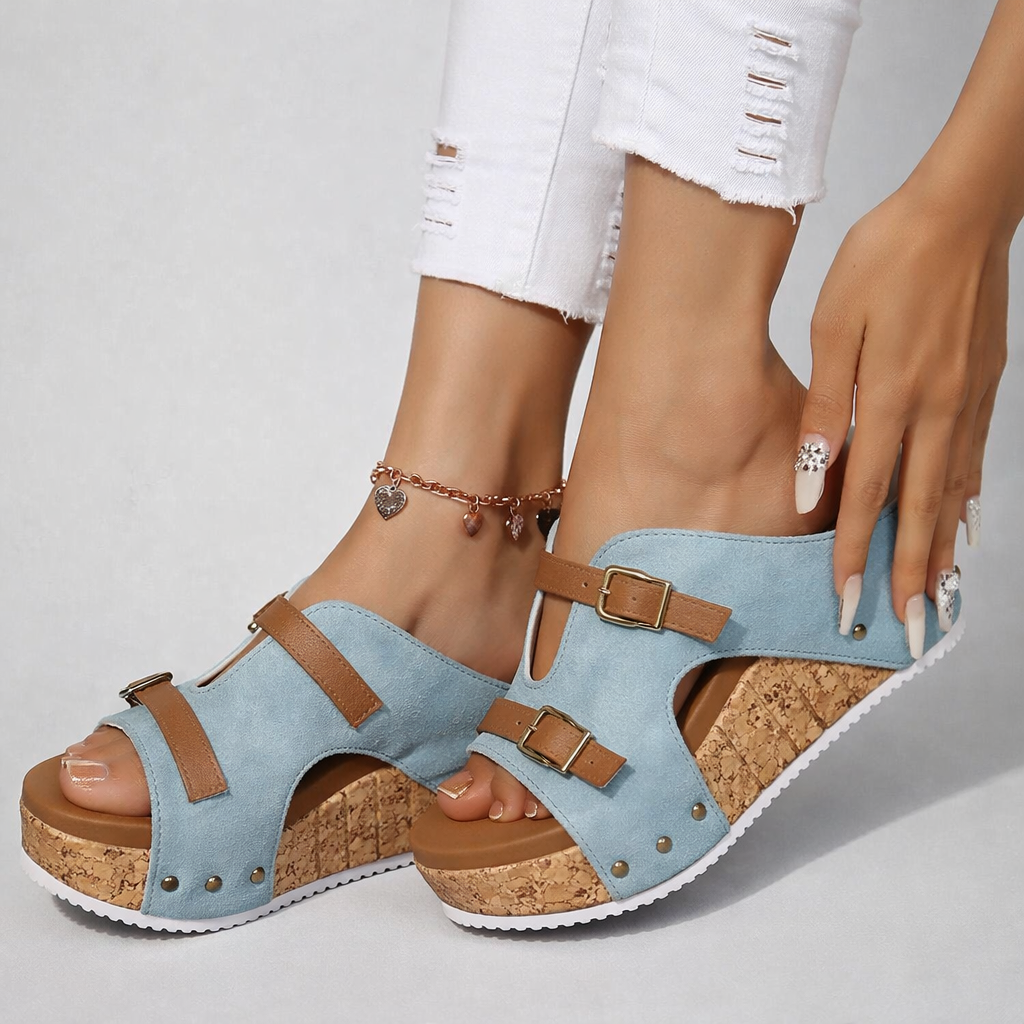 Solena Plattform Sandalen