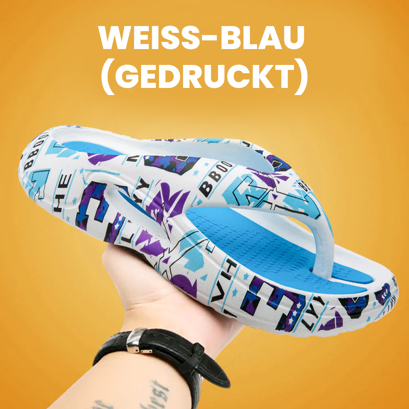 Bequeme Sommerschuhe mit Dickem Fußbett