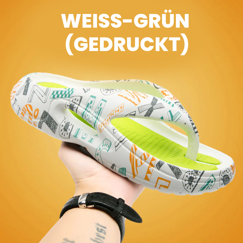 Bequeme Sommerschuhe mit Dickem Fußbett