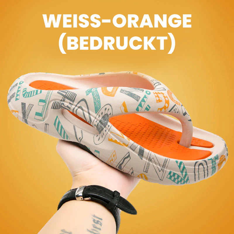 Bequeme Sommerschuhe mit Dickem Fußbett