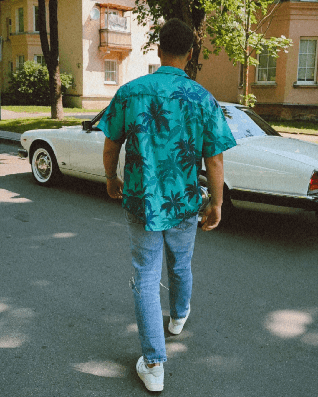 80S MIAMI HAWAIISHIRT