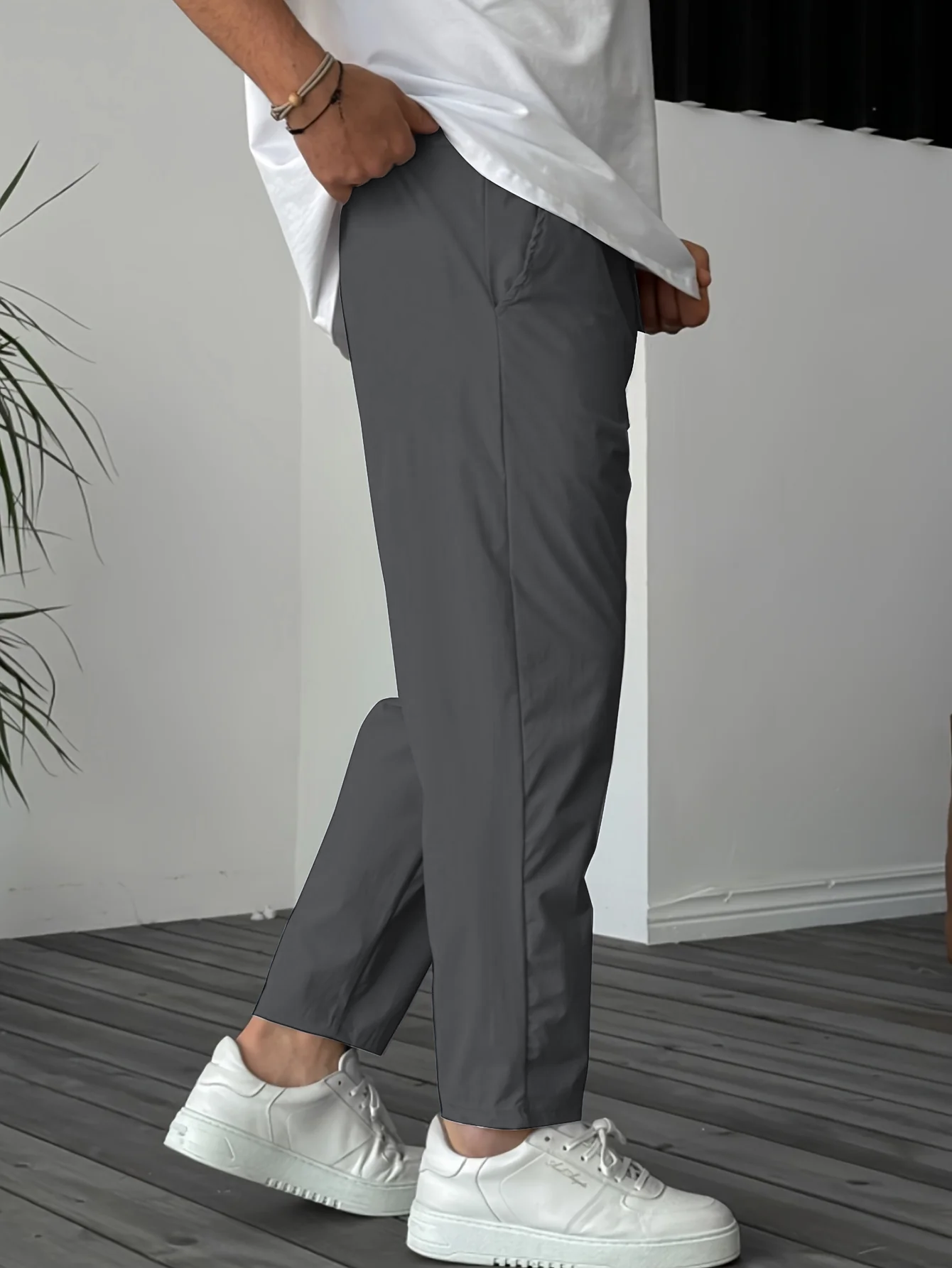 Essentielle, tapered Jogginghose mit Kordelzug
