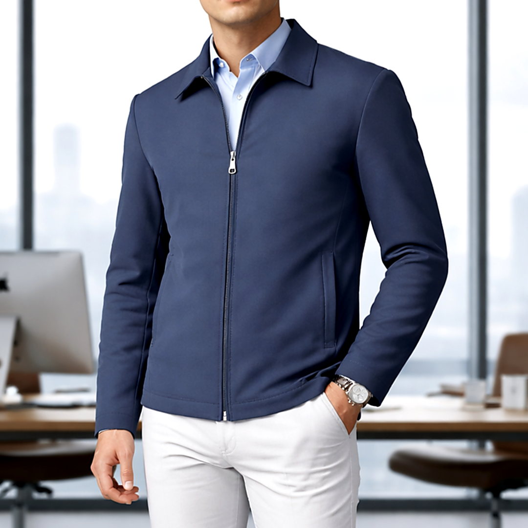 Business Casual Zip-Jacke