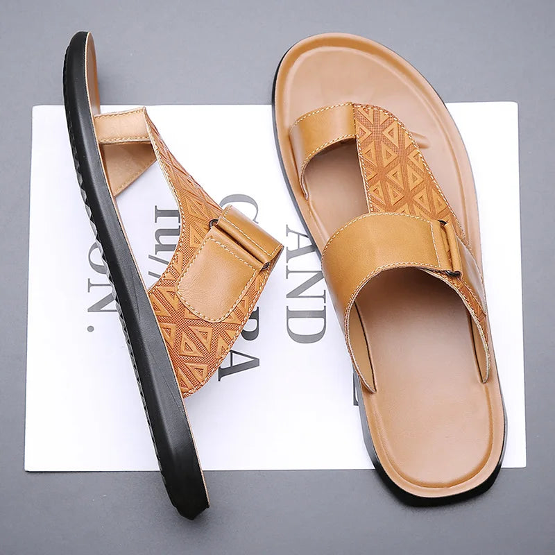 Ashmere Leder Sandalen