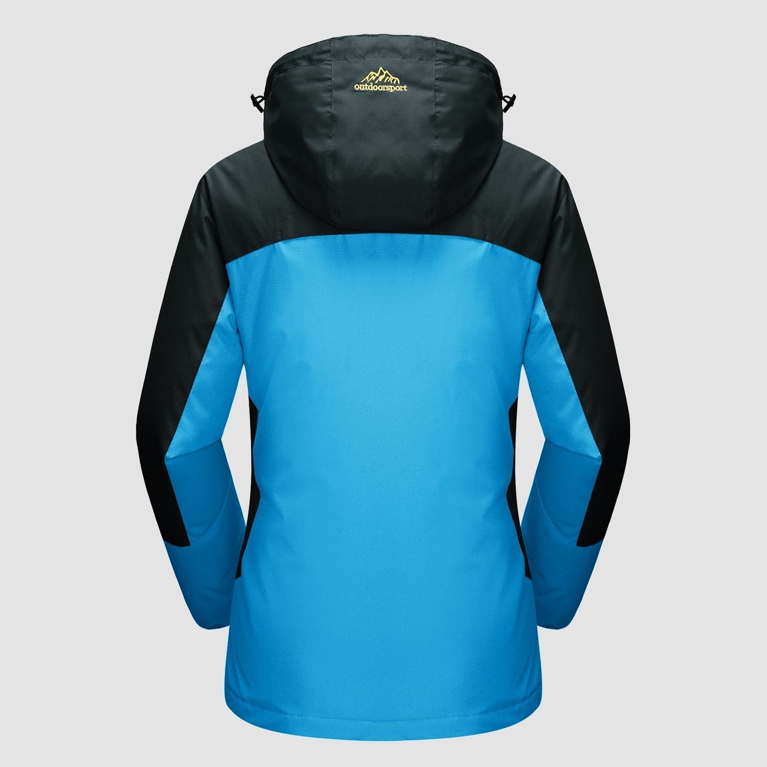 3-in-1 Wasserdichter Wintermantel, Fleece-Futter, Zweiteiliger Anzug, Kapuzen-Ski- & Wandermantel