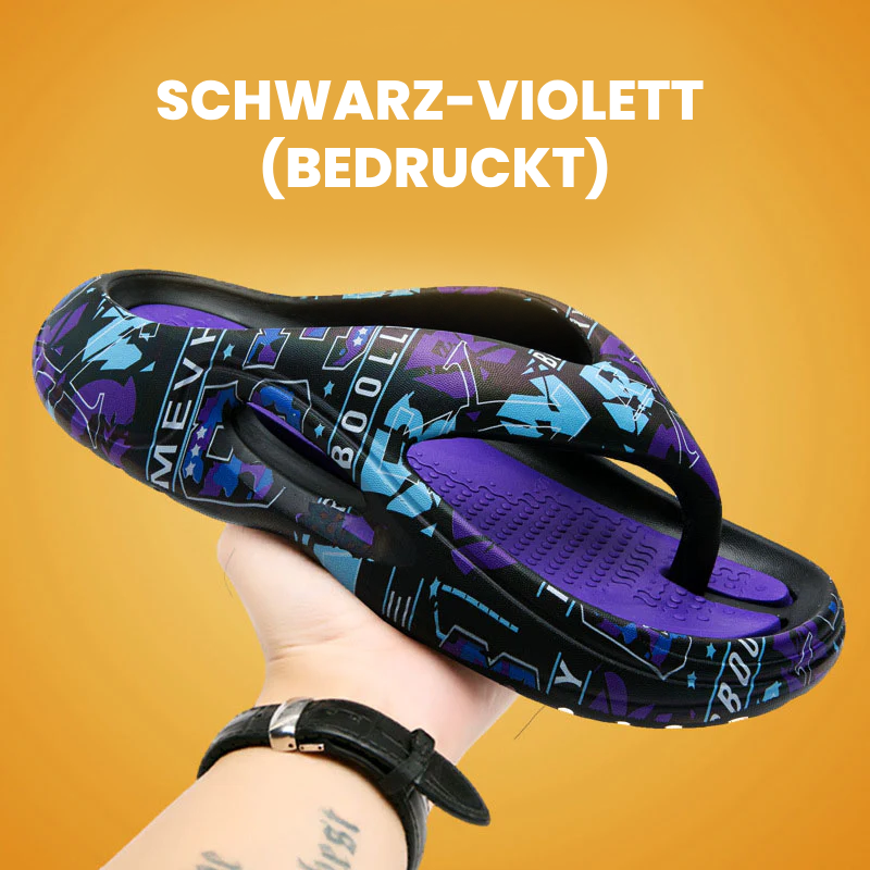 Bequeme Sommerschuhe mit Dickem Fußbett