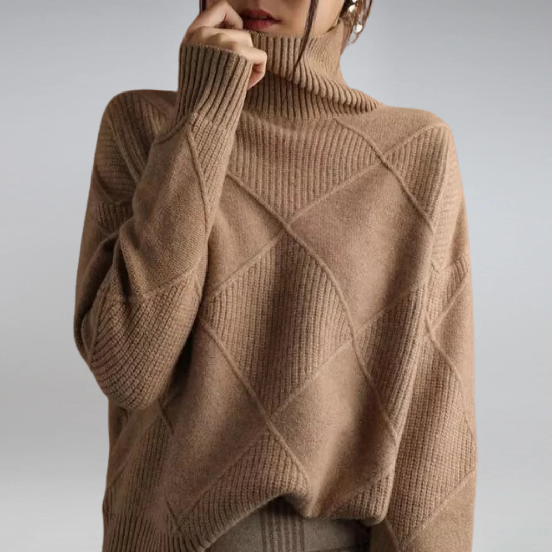 Amalia™ Weicher Strickpullover aus Wolle