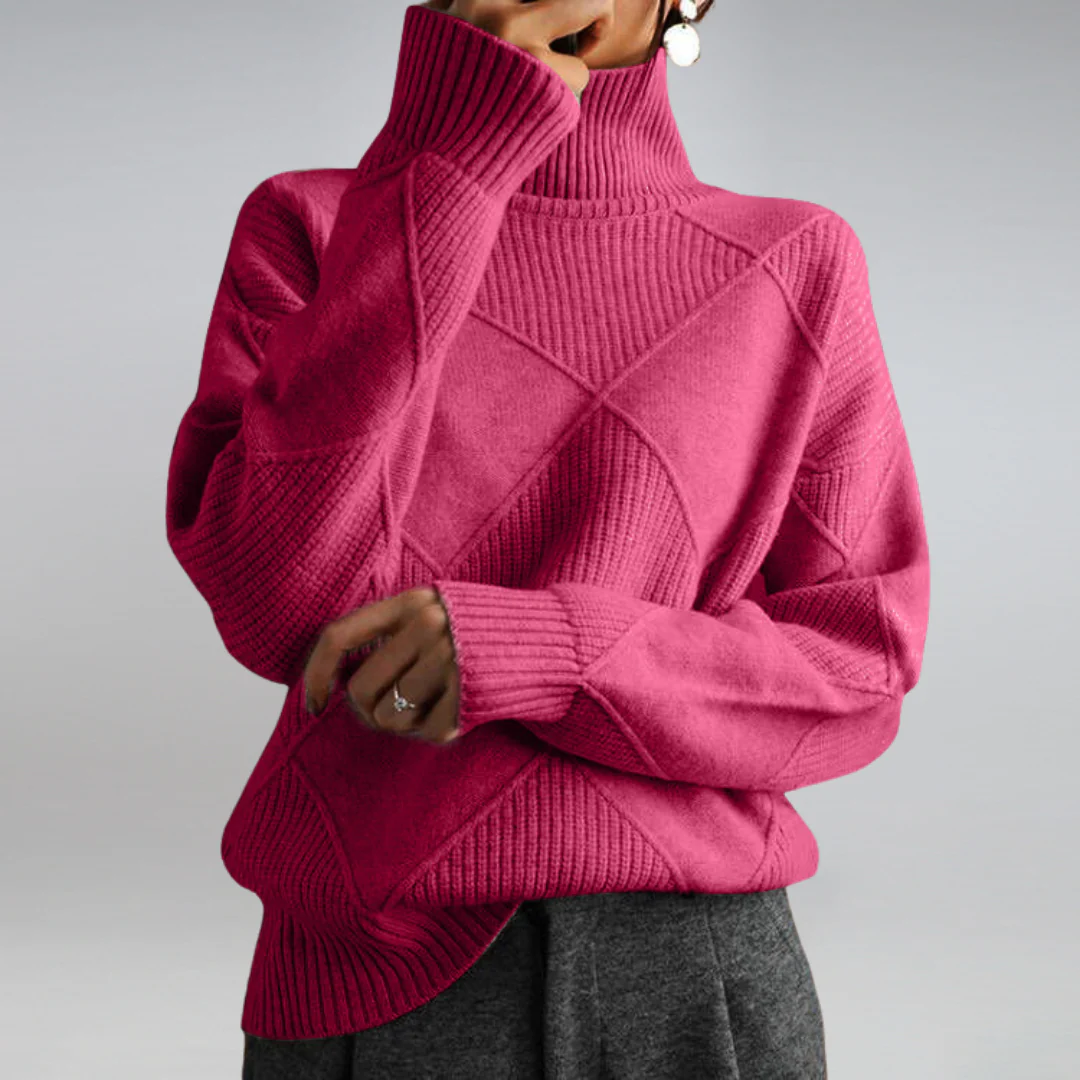 Amalia™ Weicher Strickpullover aus Wolle