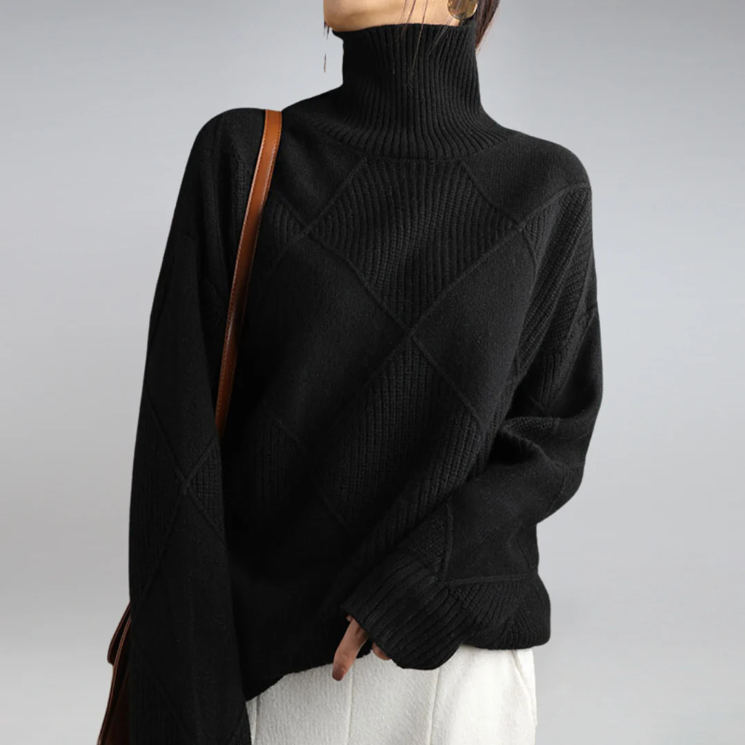 Amalia™ Weicher Strickpullover aus Wolle