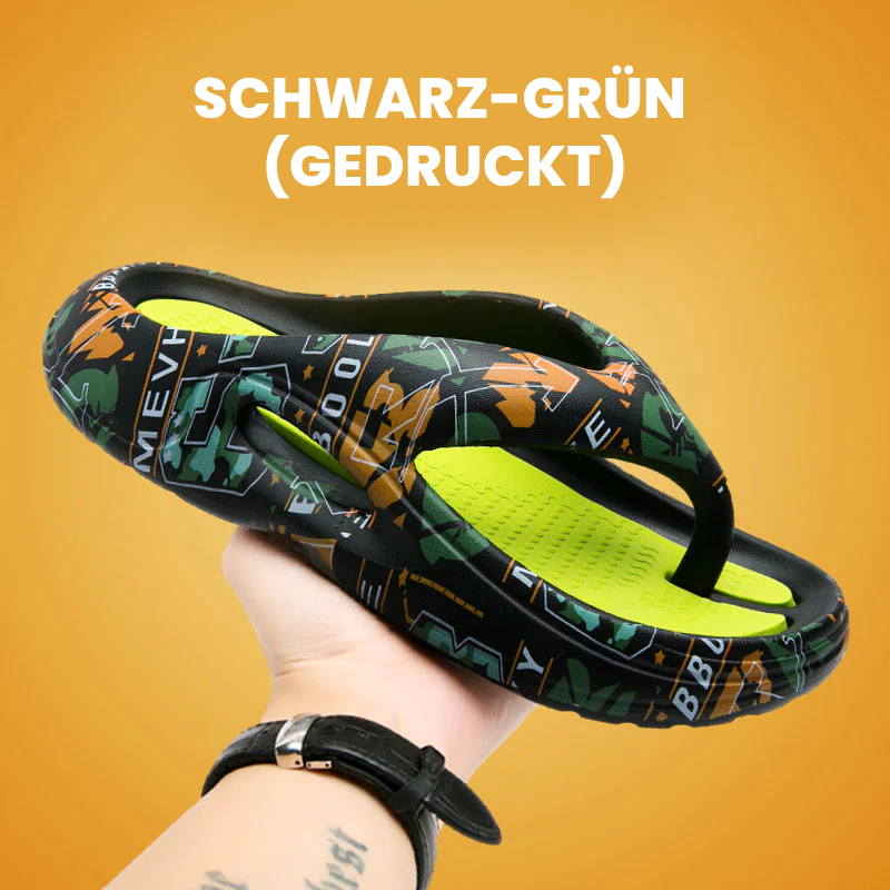 Bequeme Sommerschuhe mit Dickem Fußbett