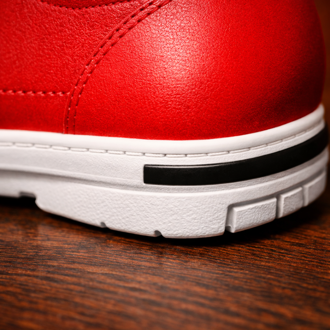 Lässige Leder Sneakers