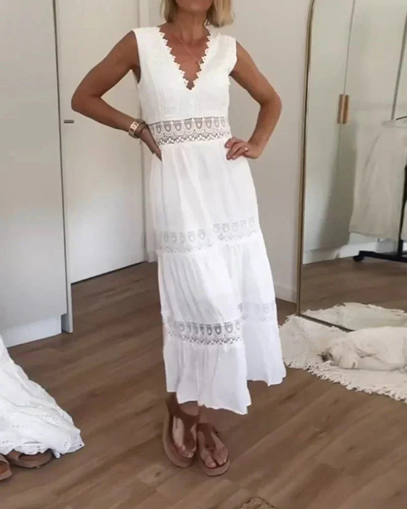 Elegantes & Langes Sommerkleid Rosalia