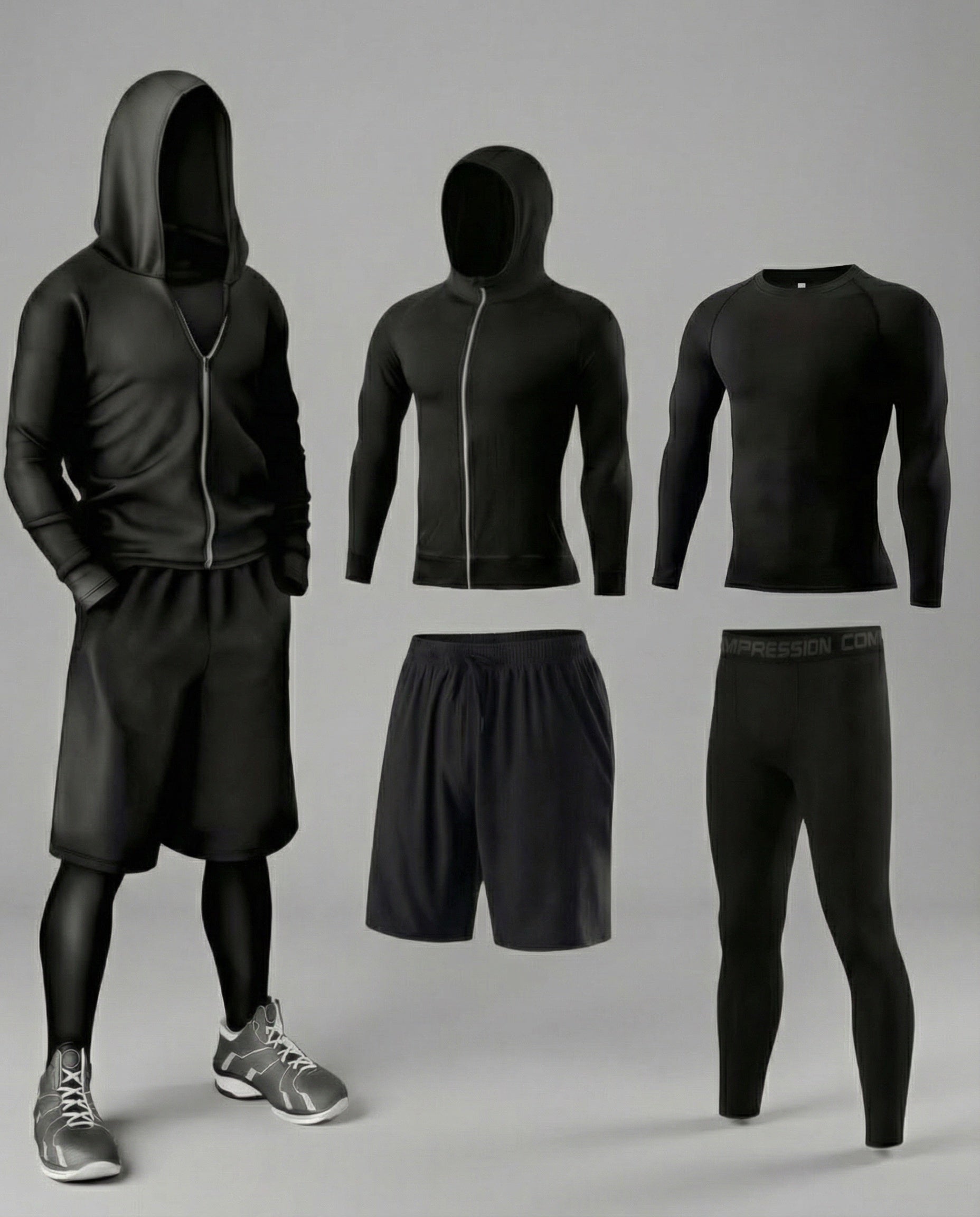 BERGMODE Herren Performance 4er-Set