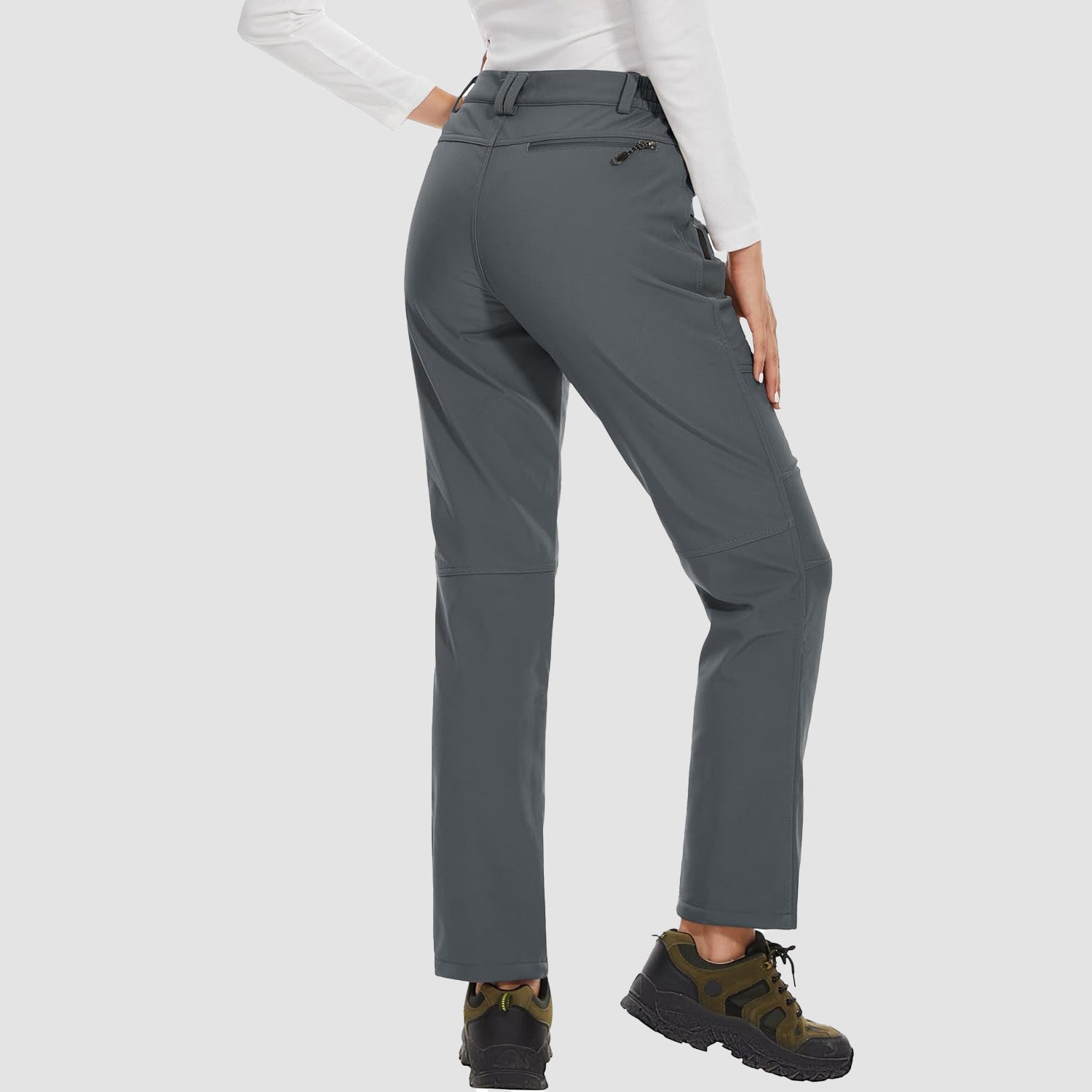 Damen Fleecegefütterte Wasserabweisende Winter Ski-Hosen