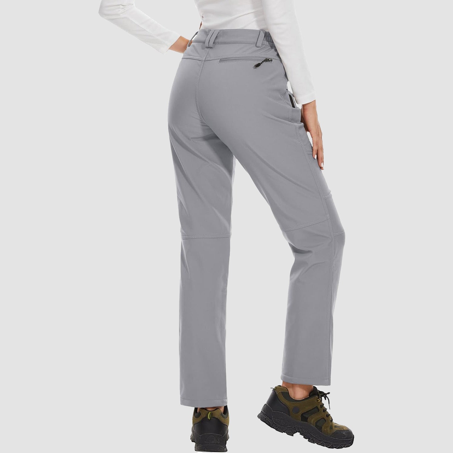 Damen Fleecegefütterte Wasserabweisende Winter Ski-Hosen