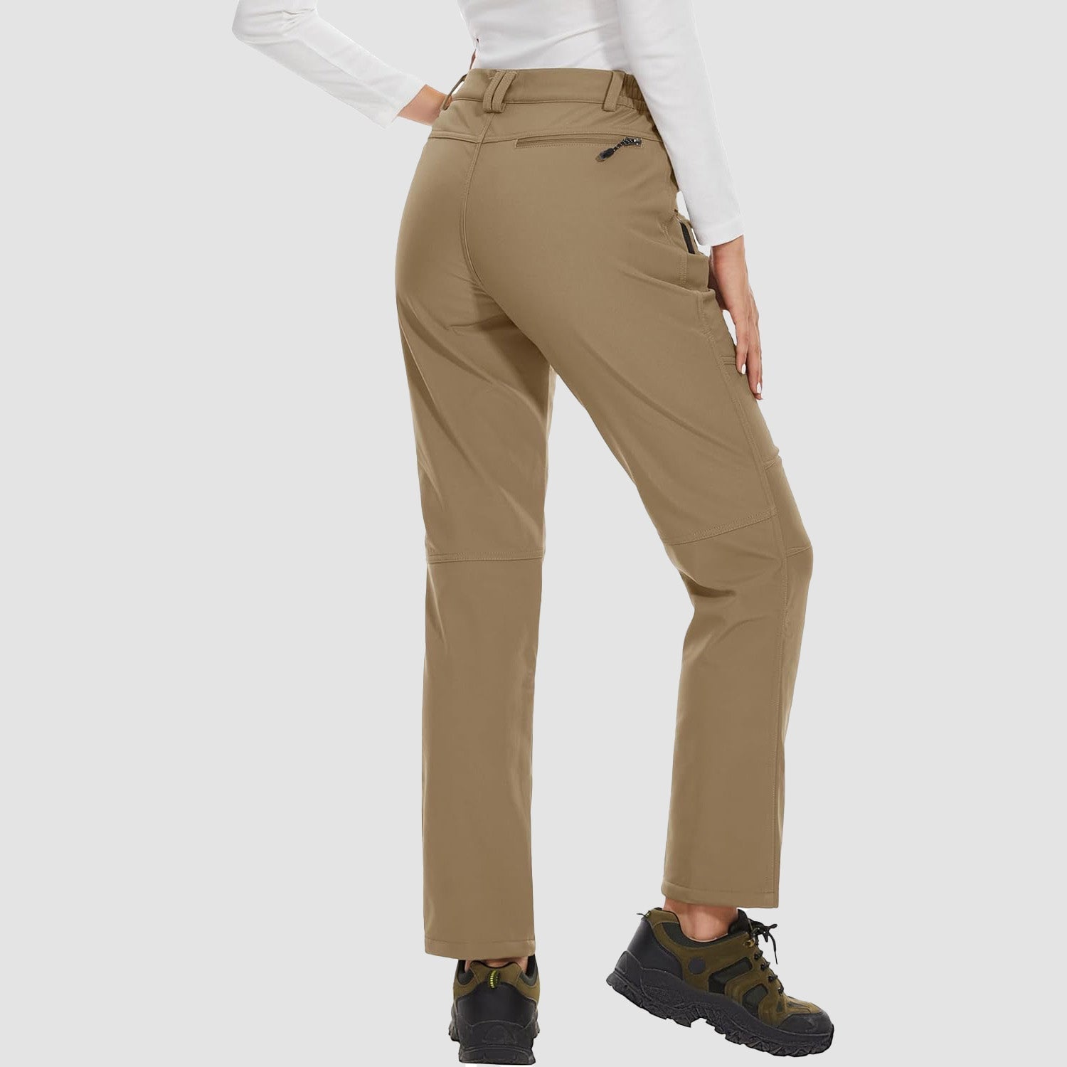 Damen Fleecegefütterte Wasserabweisende Winter Ski-Hosen