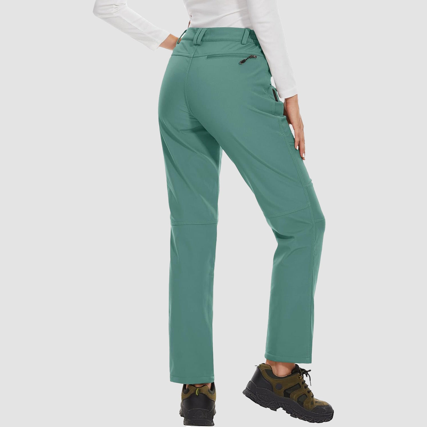 Damen Fleecegefütterte Wasserabweisende Winter Ski-Hosen