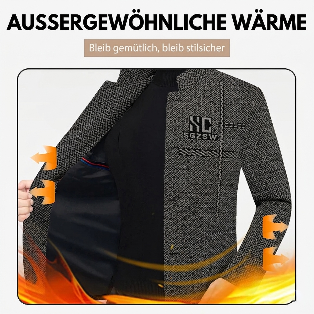Herren Freizeit Warmes Jacket