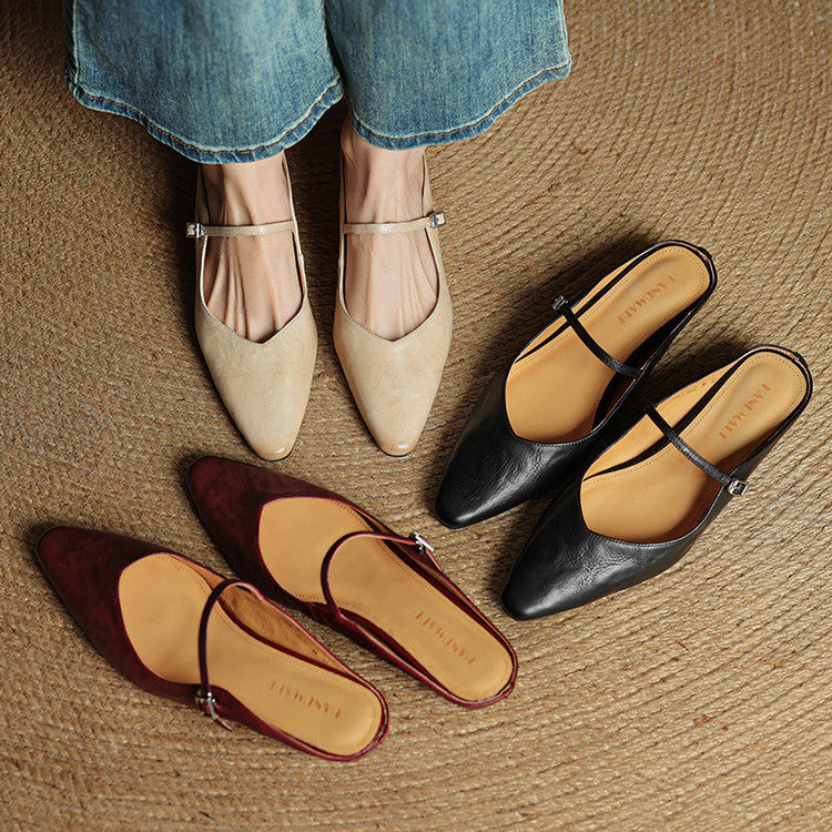 Orella Echtleder Mules