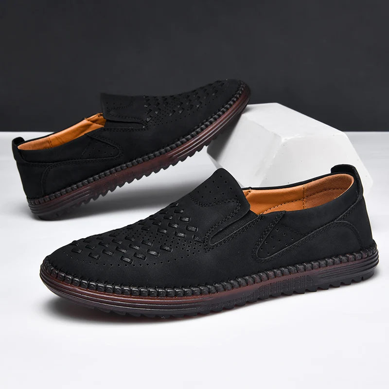 Carter James Loafer aus echtem Leder