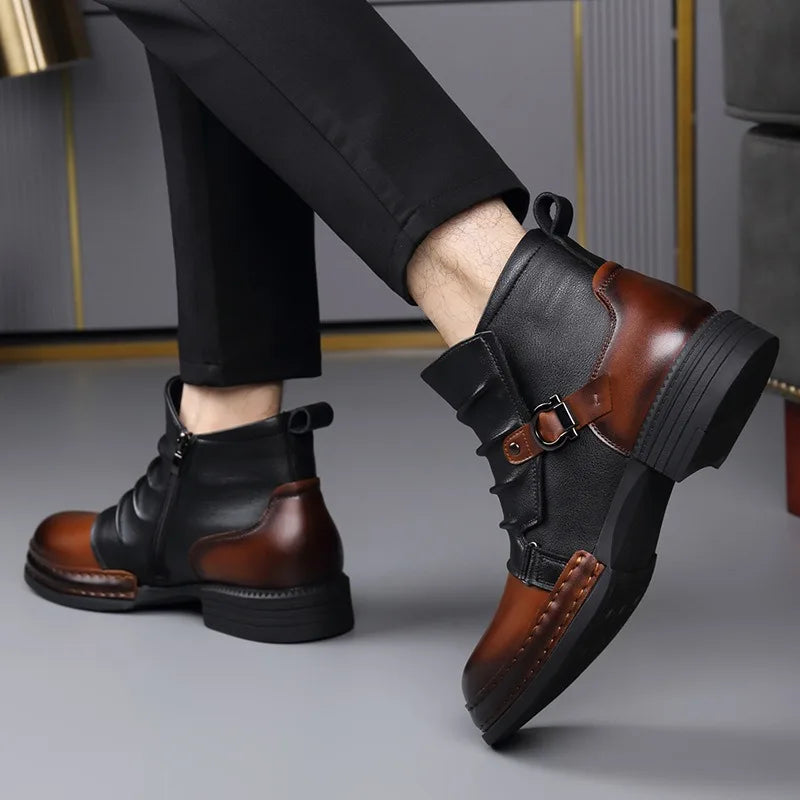 Centaur Leder-Ankle-Boots