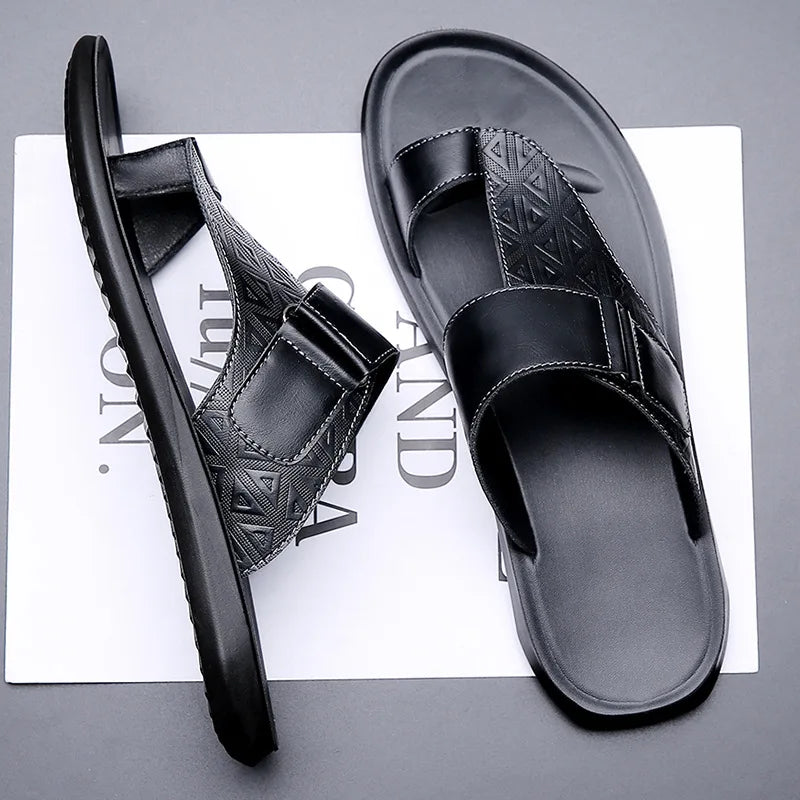 Ashmere Leder Sandalen