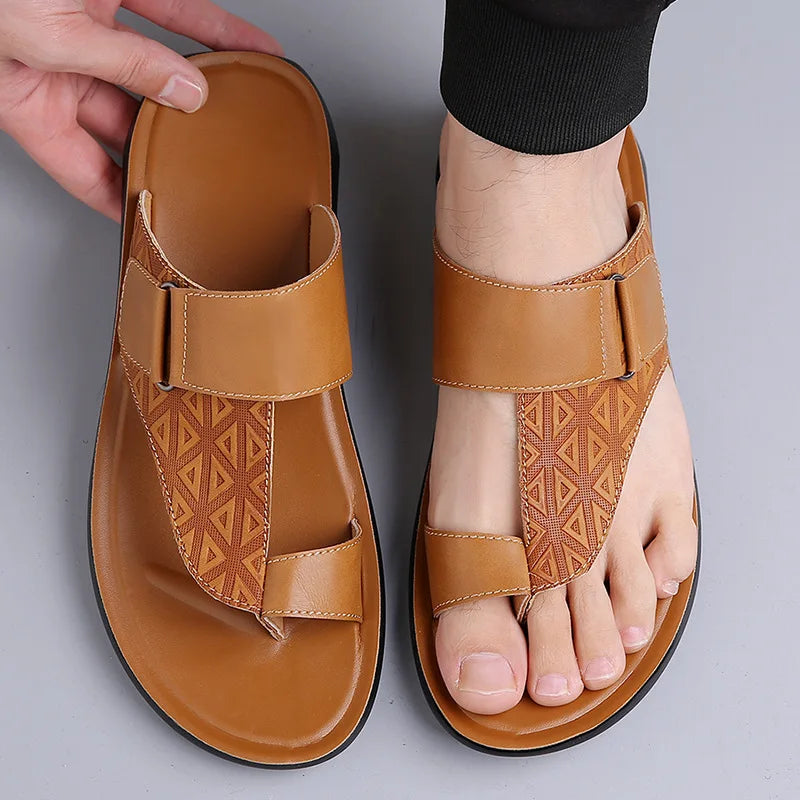 Ashmere Leder Sandalen