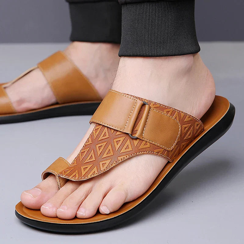 Ashmere Leder Sandalen