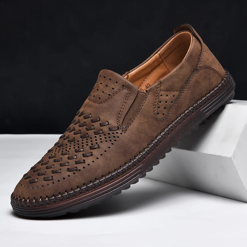 Carter James Loafer aus echtem Leder