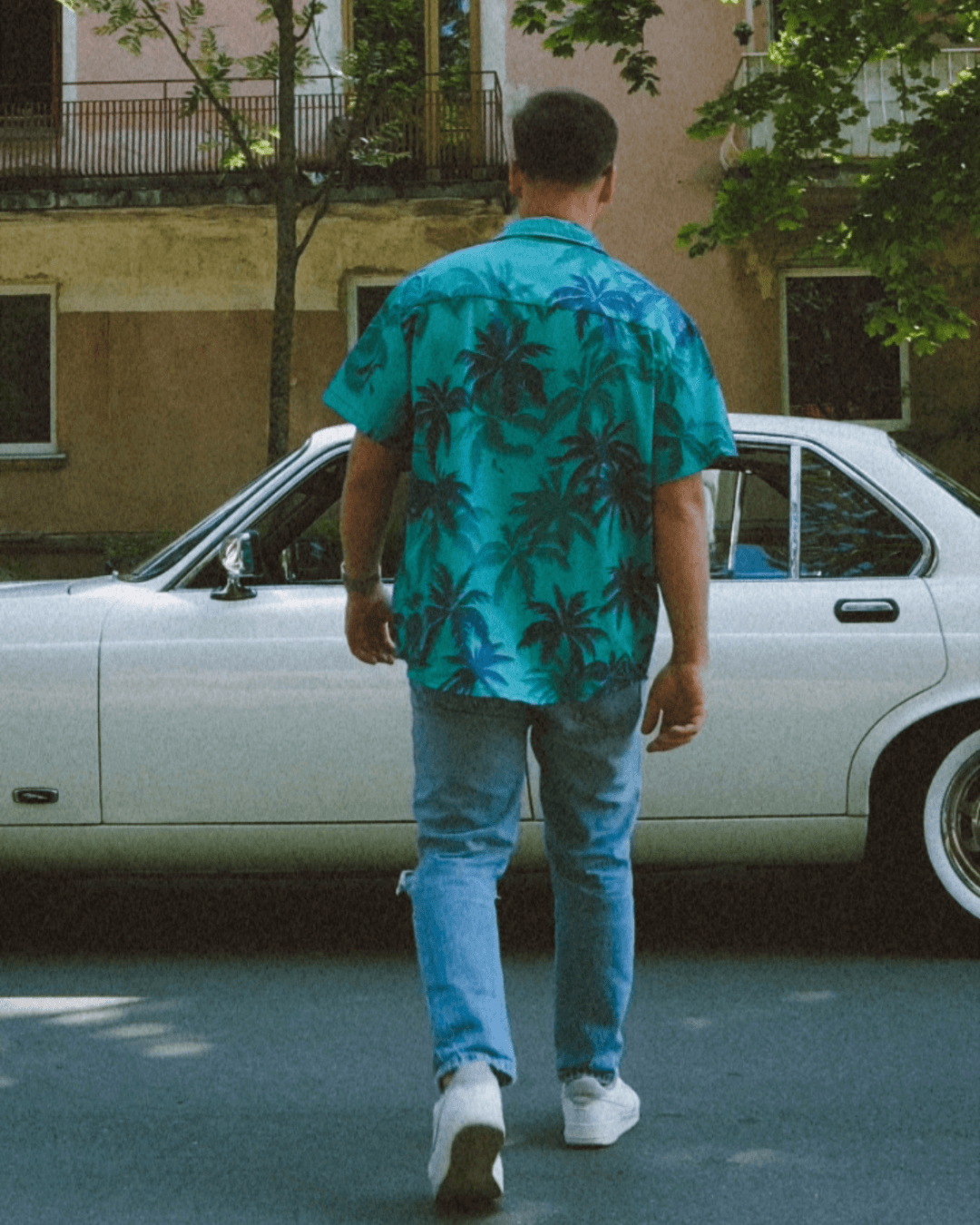 80S MIAMI HAWAIISHIRT