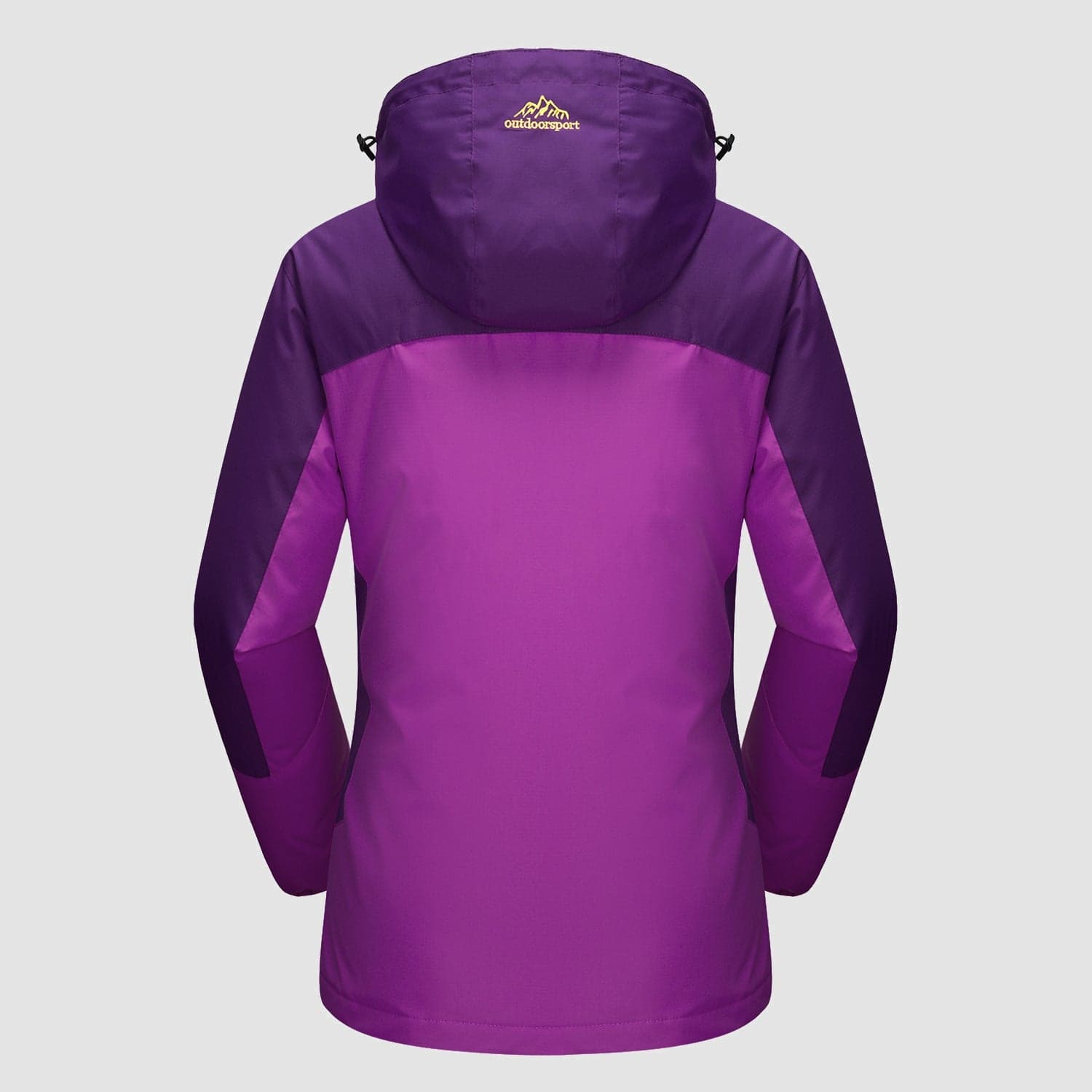 3-in-1 Wasserdichter Wintermantel, Fleece-Futter, Zweiteiliger Anzug, Kapuzen-Ski- & Wandermantel