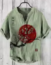 Hemd aus japanischer Leinenmischung