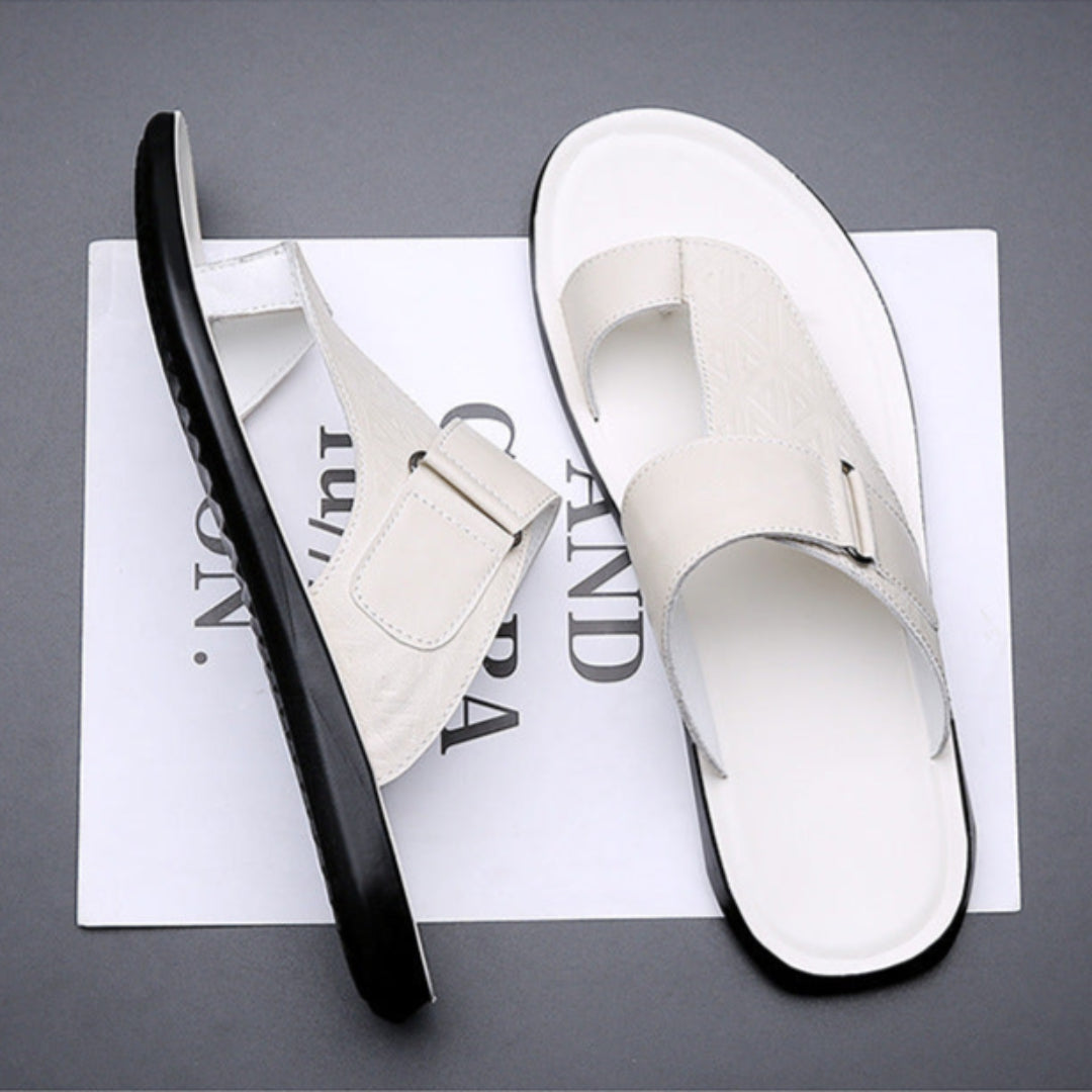 Ashmere Leder Sandalen