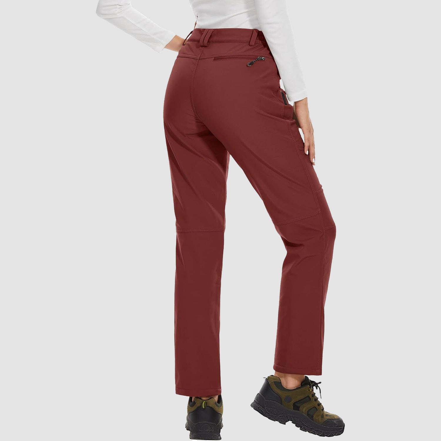 Damen Fleecegefütterte Wasserabweisende Winter Ski-Hosen